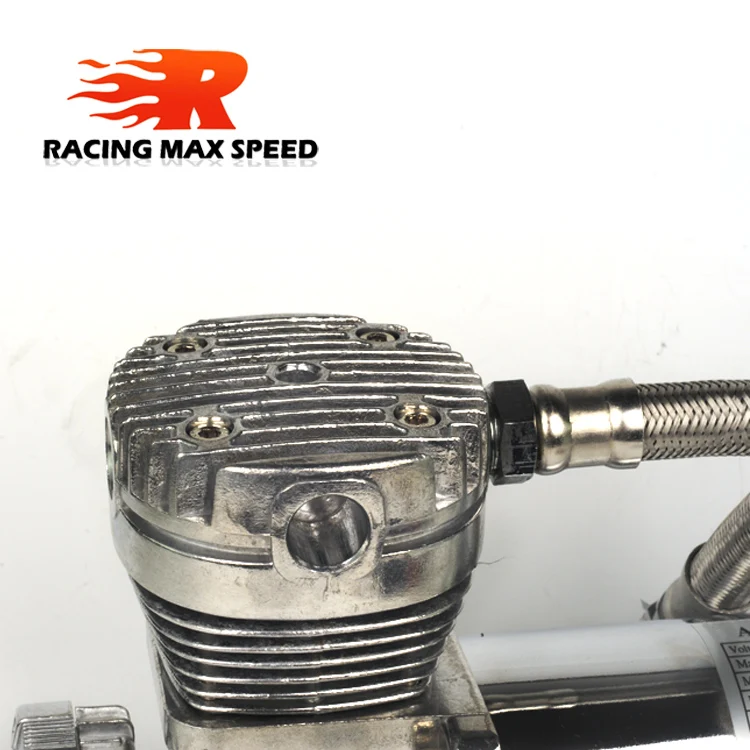 Универсальный DC 12V 480c MAXPOWER 200 PSI выход 3/8 или 1/4 автомобильный компрессор пневматической подвески/насос