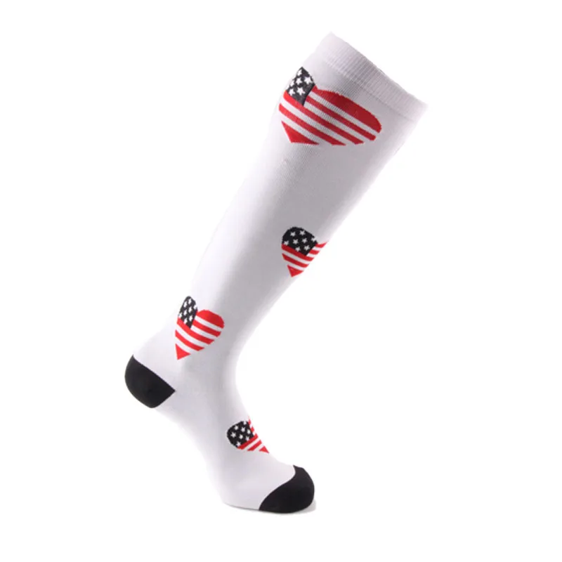 M-1 pairs Compression Socks Men& Women Fit Running,Nurses, Flight Travel& Maternity Pregnancy- Boost Stamina, Executive Length Fancies - Цвет: M-1 pairs