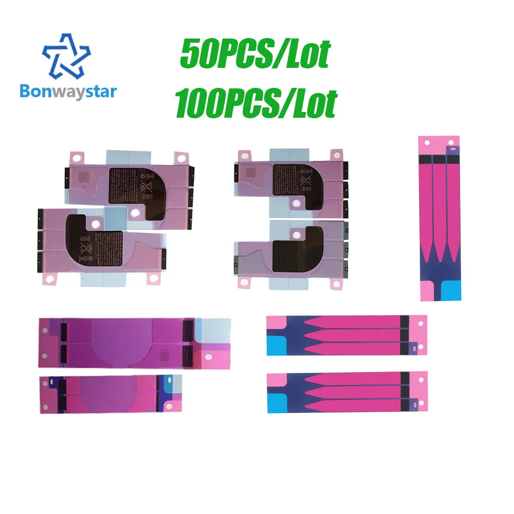 Клей для аккумулятора 100 или 50 шт. 4 5 5C 6 6S 6SP 6P 7 7P 8 X 3 м двойная лента сменные детали |