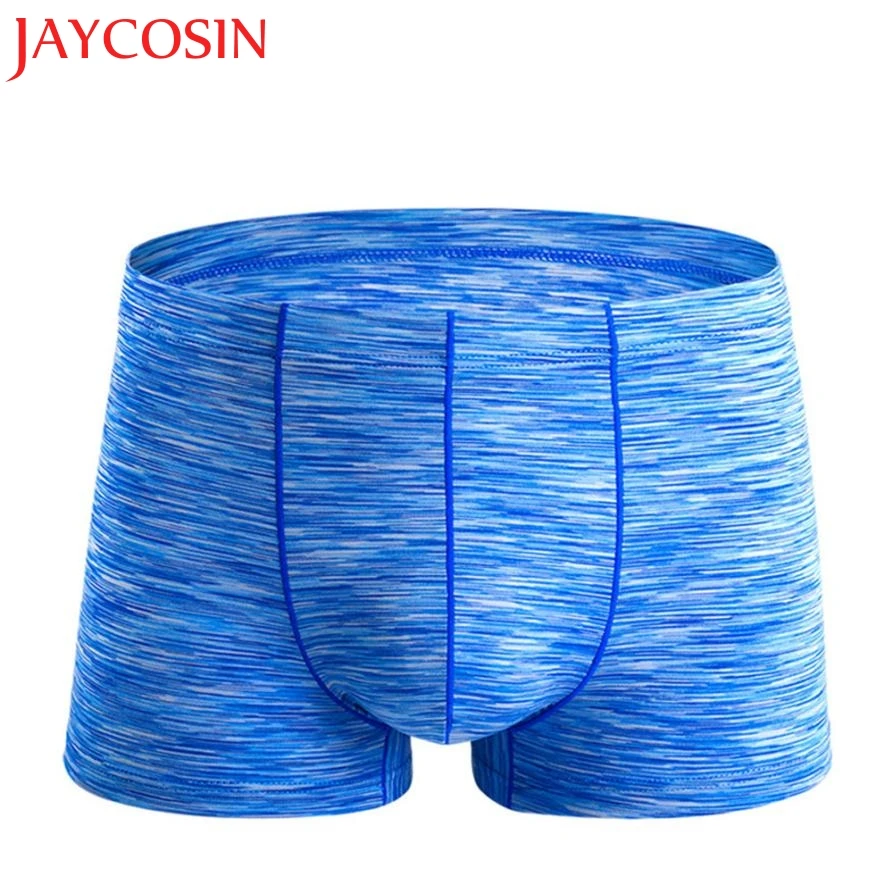 Нижнее белье JAYCOSIN Newly 2018 сексуальное мужское нижнее с дырками боксеры мешочком