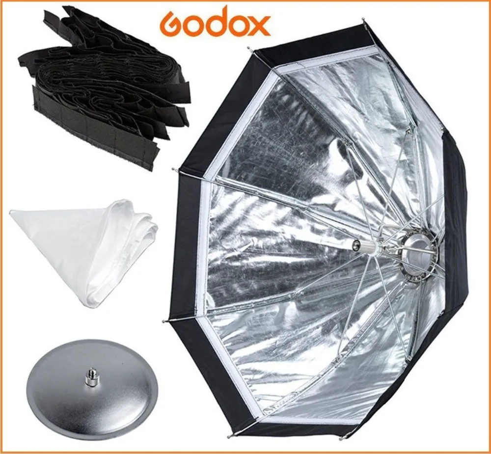 

Godox S7 48 см складной софтбокс восьмиугольник рассеиватель-зонт отражатель фото осветительный комплект для WITSTRO AD360 AD180 AD200 Speedlight