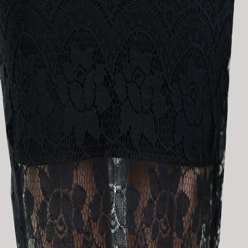 Женская кружевная юбка карандаш с высокой талией размеры S M L|pencil skirt|skirts pencil skirtskirt - Фото №1