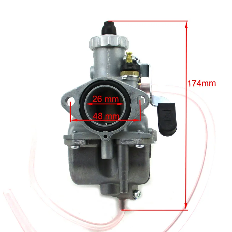 Карбюратор XLJOY Mikuni VM22 Carb КАРБЮРАТОР 26 мм + воздушный фильтр 38 для питбайка