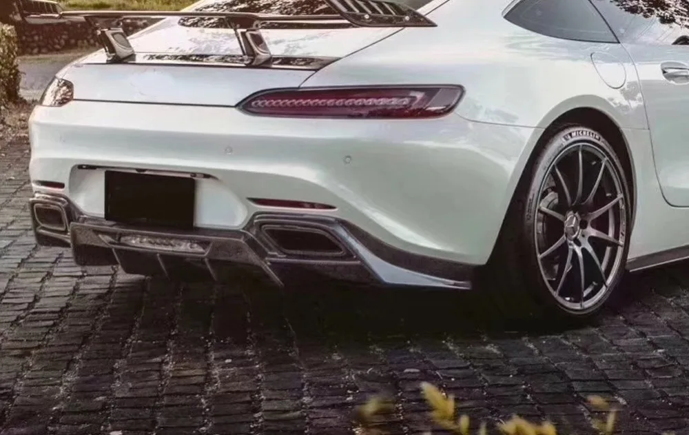 GT GTS спойлер из углеродного волокна для Mercedes Benz AMG 15-up | Автомобили и мотоциклы