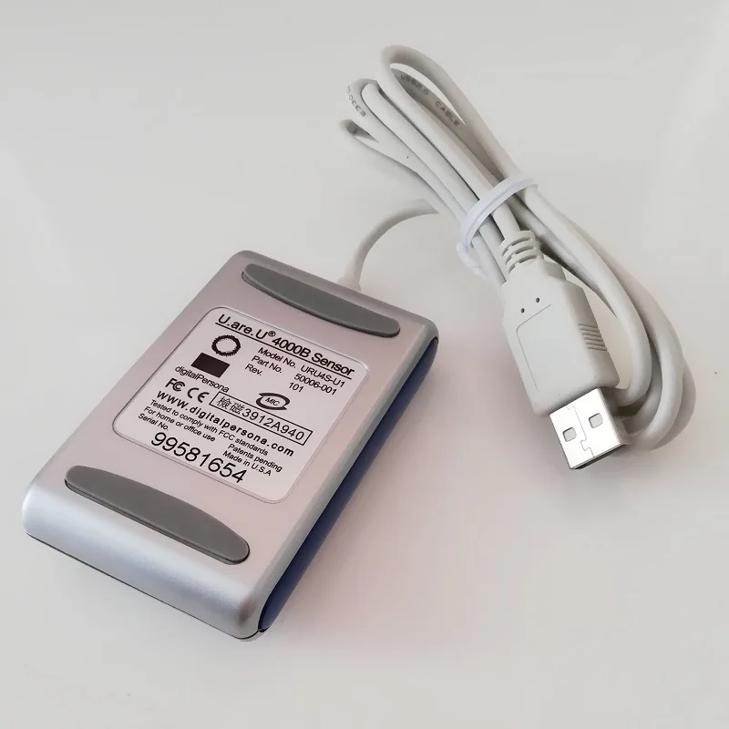 Лучшая цена 512 dpi URU4000B цифровой персональный биометрический отпечаток USB