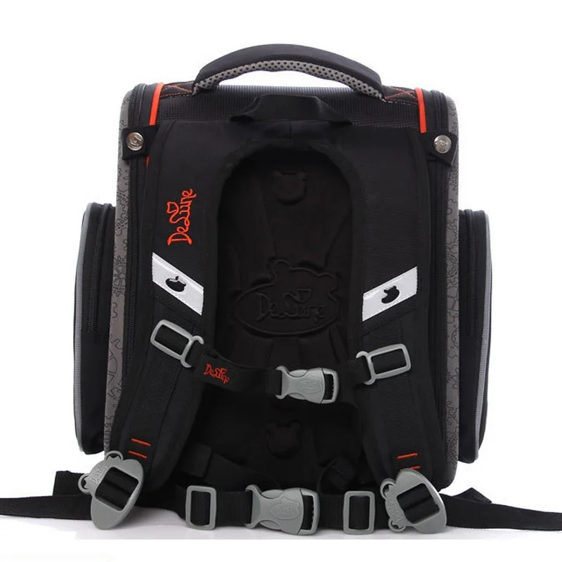 Delune Большой Вместительный 3D рюкзак для гоночных автомобилей с принтом мотоцикла