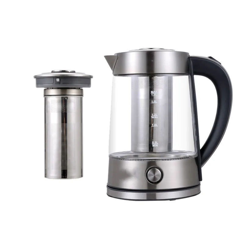 Electric kettle Black tea boiled electric cooking pot glass teapot Safety Auto-Off Function | Бытовая техника