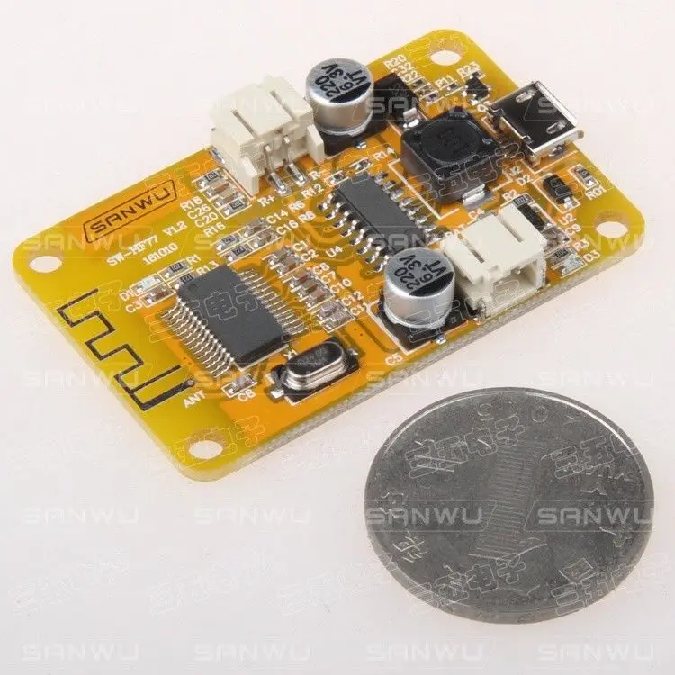6 Вт моно Bluetooth цифровой усилитель плата DIY динамик аудио приемник мощности микро