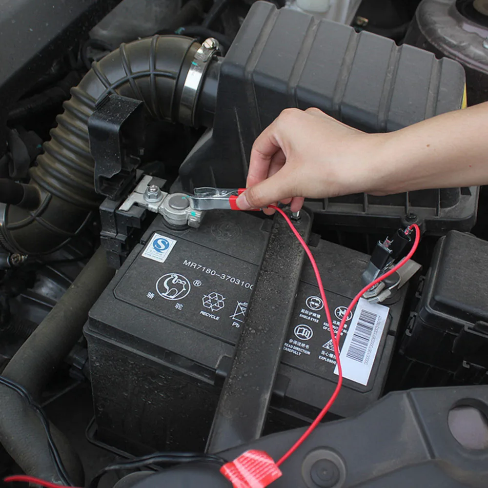 Автомобильный аккумулятор аварийный комбинированный кабель питания Клеммный