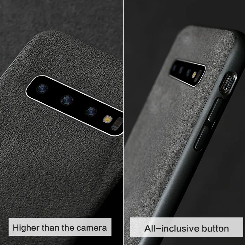 Новый деловой кожаный чехол для телефона Samsung Galaxy S10 plus s10e s20 ultra 20 + note 10 a51 a71 черный