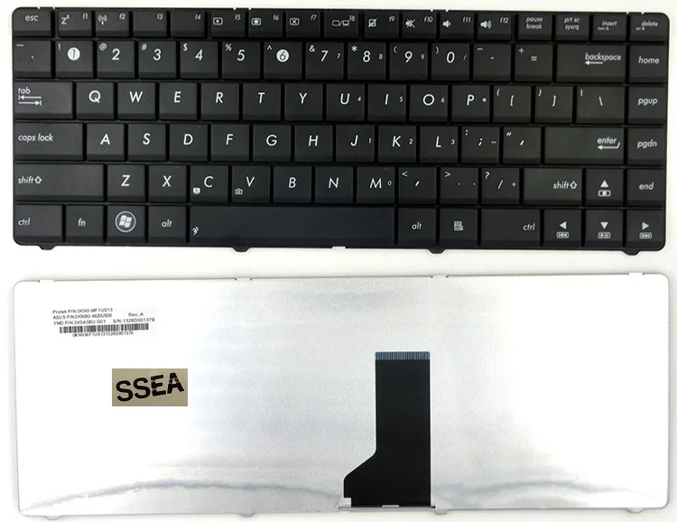 

Новая клавиатура SSEA для ноутбука ASUS X45, X45A, X45C, X45U, X45VD, X4H, X4HJC, X4I, X4IJF, X4ISV, X4J, Черная Клавиатура США