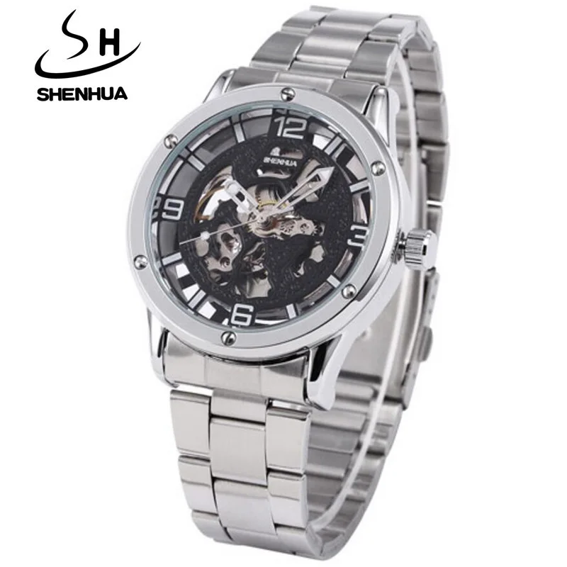 Часы скелетоны Мужские механические модные роскошные брендовые