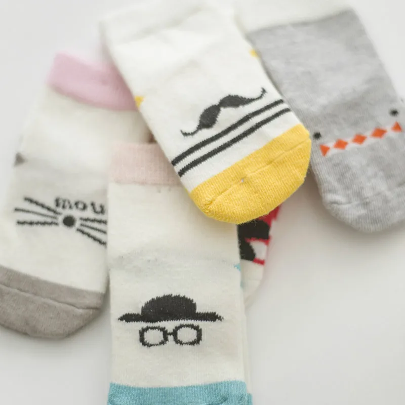 Лидер продаж детские носки 2017 весенние для младенцев с рисунком бороды Детские
