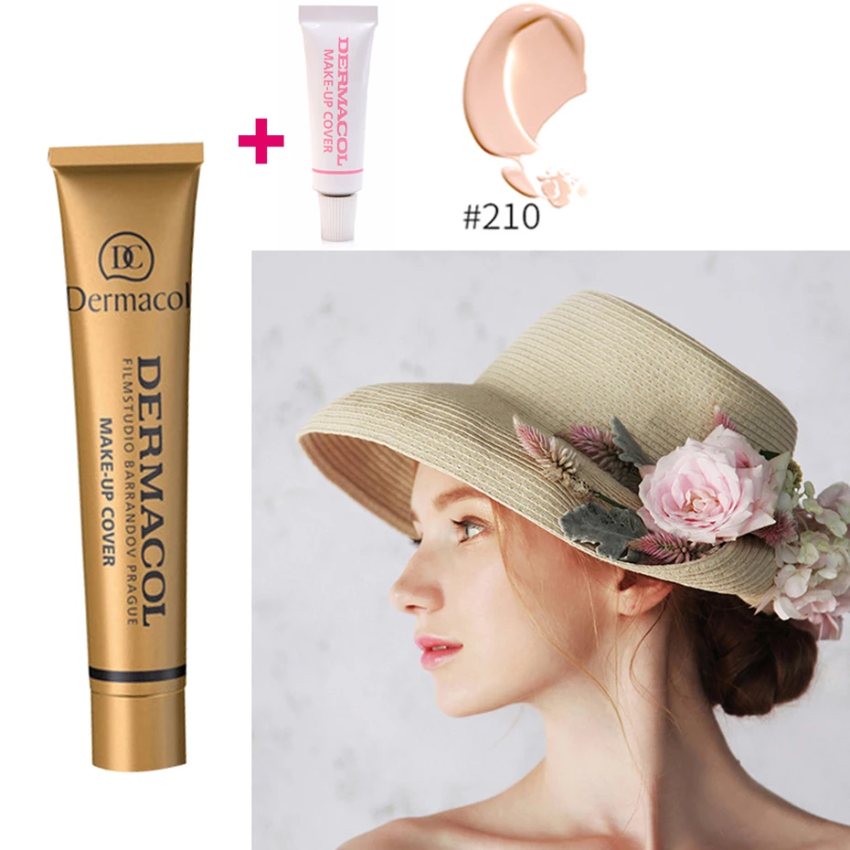 Dermacol базовый праймер корректирующий консилер 30 г+ 4 г Крем-основа для макияжа Tatoo Consealer Палитра для контурной основы макияжа