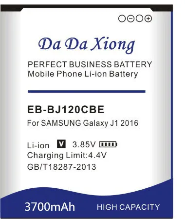 3700 мА/ч EB BJ120CBE BJ120BBE батарея для Samsung Galaxy J1 2016 Edition версия J120F экспресс 3 J120A J120T J120 SM