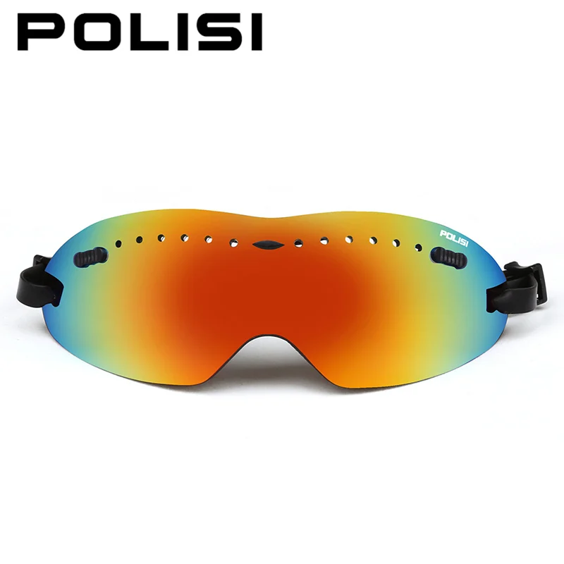 POLISI спортивные Лыжные Сноуборд очки UV400 снегоходы ветрозащитные для мужчин и