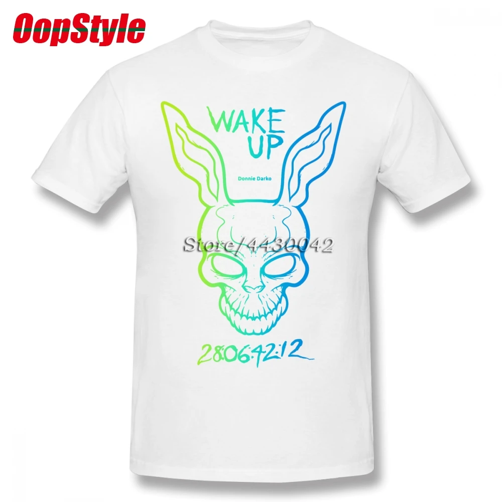 Футболка Donnie Darko для мужчин Прямая поставка летняя хлопковая футболка с коротким