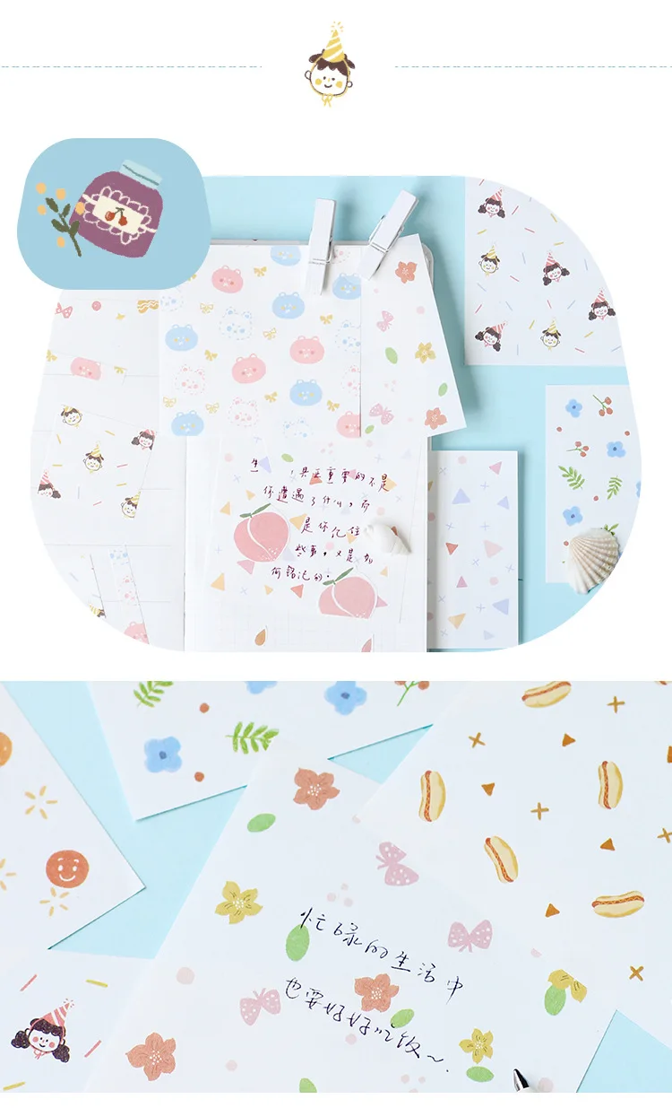 Kawaii Канцелярские блокноты блокнот планировщик бумажный блокнот школьные Липкие заметки Papelaria школьные офисные поставки