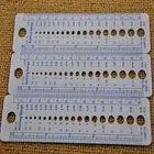 1 шт., линейка для шитья, 2-10 мм