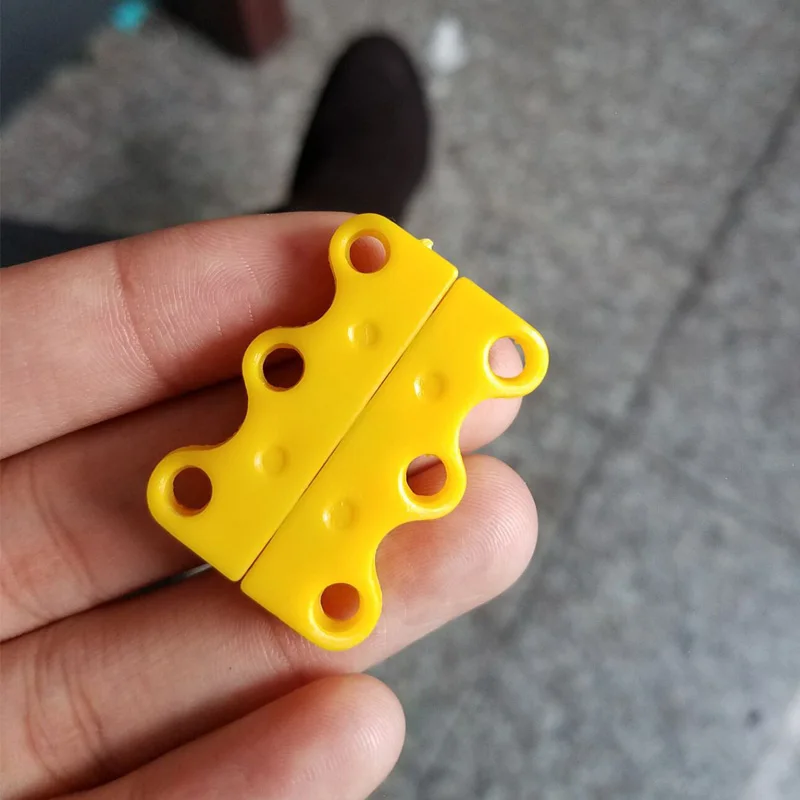yellow Для взрослых и детей; застежки; крючки; повседневные кроссовки; магнитная пряжка для обуви; без галстука; 2 шт.; швейная ткань; шнурки; ложки - Цвет: yellow