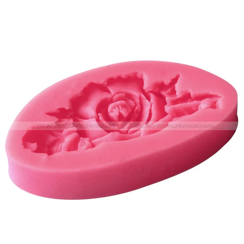 Силиконовые формы в форме лепестков розы помадка форма для печенья шоколада
