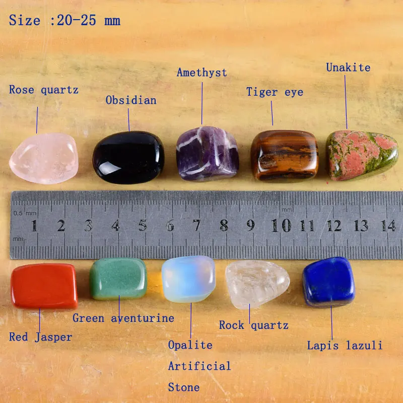Лечебный большой размер натуральный опущенный чакра камень 20 25 мм минеральный