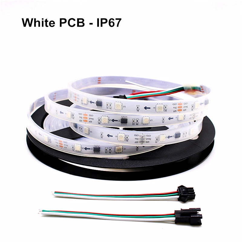 WS2811 DC12V водонепроницаемый мягкий безопасный супер яркий светодиодный шатер 30 s/60