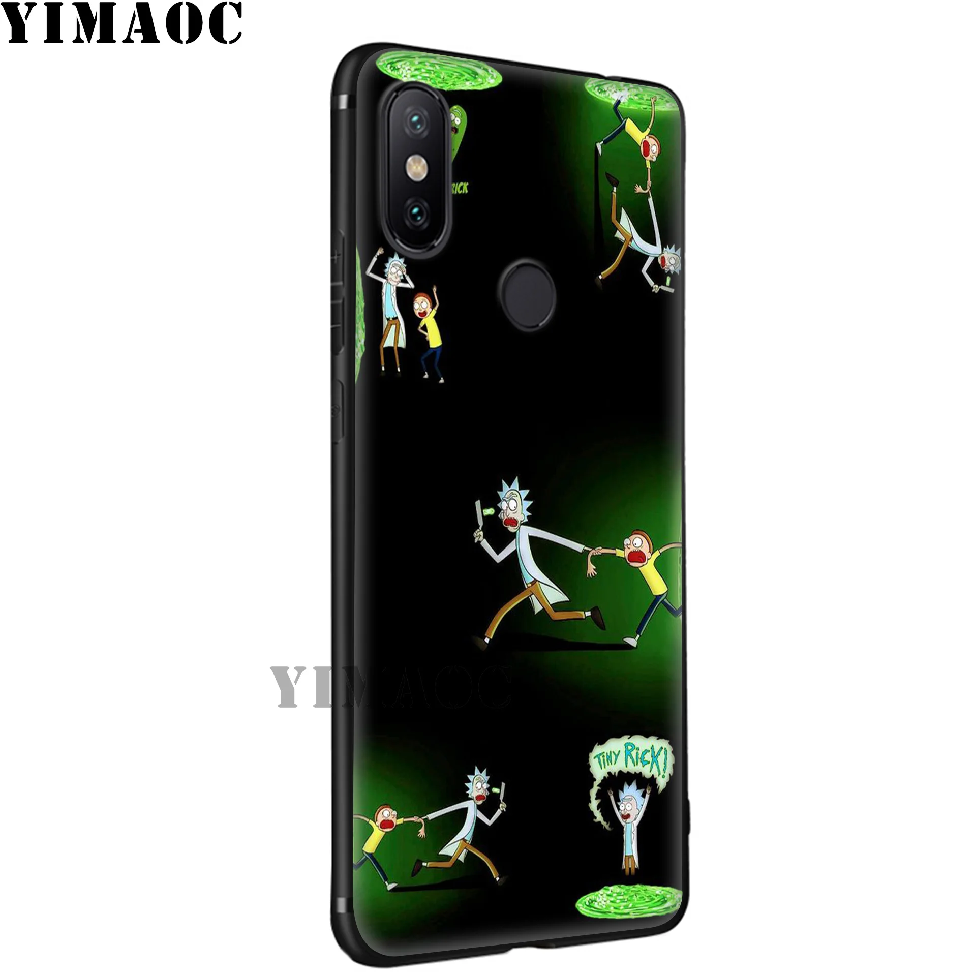 YIMAOC Рик и Морти мягкий чехол для Xiaomi mi 9T 9 8 Se 6 MAX 3 A1 A2 Lite CC9E CC9 6X 5X POCOPHONE F1 |