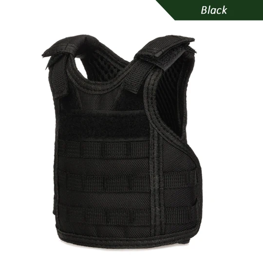 Red Color Пивные военные жилеты Molle Тактические Премиум мини миниатюрные охотничьи охладители напитков регулируемые плечевые ремни Крышка чайника - Цвет: Red Color