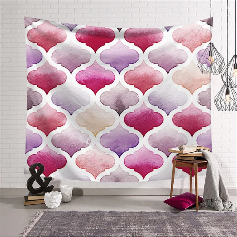Гобелен настенное одеяло ковер tapiz Pared Tela Grande Tapisserie Mandalas Para La Pared Psychedelic Gobelin Wilk Wandtuch 150 - Цвет: tapestry 4