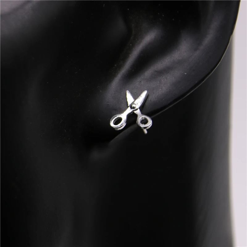 Модные Классические в форме ножниц ухо шпильки инструмент для ушей|bird stud