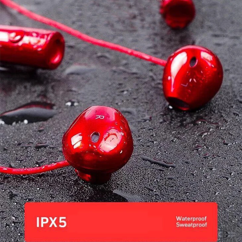 Спортивные bluetooth наушники гарнитура 5 0 басов водонепроницаемые встроенный