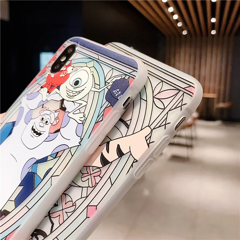 Monsters University Soft Phone Case for iPhone 6 6s X XR XS MAX Cute Tigger 8 7 plus TPU Cover |