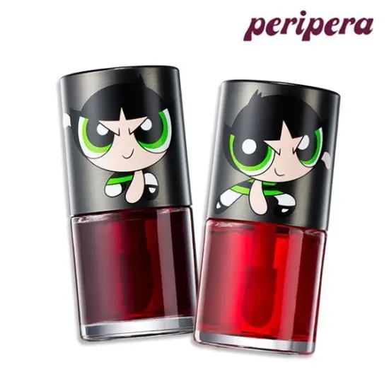 PERIPERA Ink The Velvet The Powerpuff Girls Limited Жидкий блеск для губ стойкий водостойкий Увлажняющая помада для губ