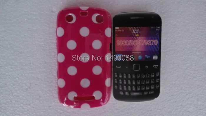 Чехол накладка OEEKOI в горошек для Blackberry 9350 9360 9370|case free|phone casescase for |