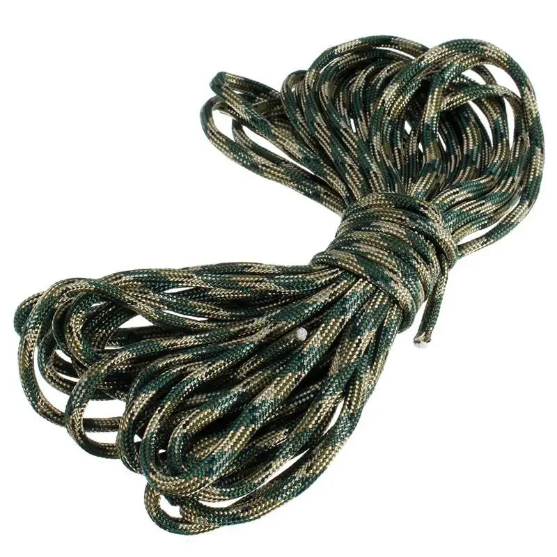 1 шт. 26 дюймов 8 м 7 парашютные Стропы Paracord шнур шнурок Mil Spec Core открытый кемпинг-параккорд