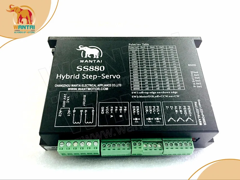 Супер! Замкнутый шаговый двигатель 86HBM80-1000 Серводвигатель 9N.m Nema 86 Гибридный