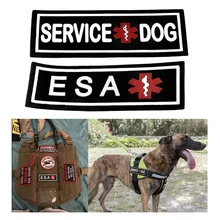 ESA Dog Chapter ремни для обслуживания собак крюк и петля терапия