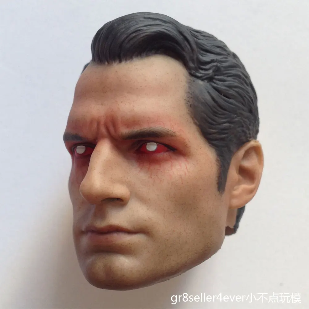 1/6 весы Vein Henry Cavill Бэтмен Супермен 2 головы лепка для тела горячих игрушек|head sculpt|1/6