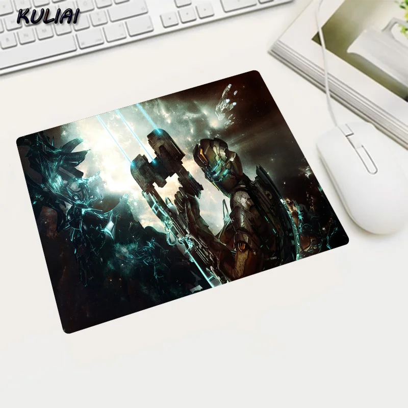 xgz hot dead space video rectangle rubber mouse pad gamer game gaming laptop 18x22cm20x25cm25x29cm washable pc mousepad mats free global shipping