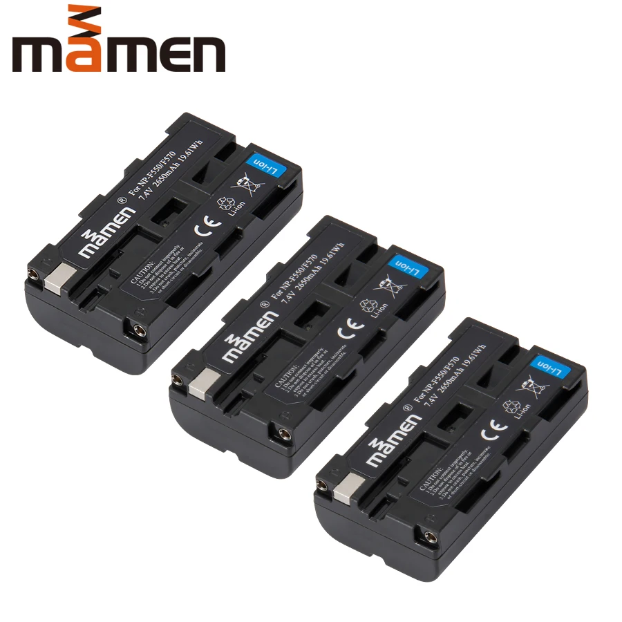 Аккумуляторная батарея Mamen для Sony F330 F530 RV100 RV200 CCD SC5 SC55 3 шт.|Цифровые аккумуляторы| |