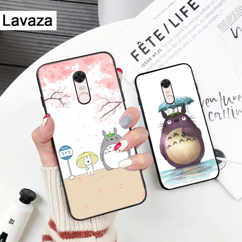 Силиконовый чехол Lavaza Spirited Away и Totoro для Xiaomi Redmi 4A 4X 5A 5 Plus S2 6 6A 7A K20 Note 4 7 Pro Prime