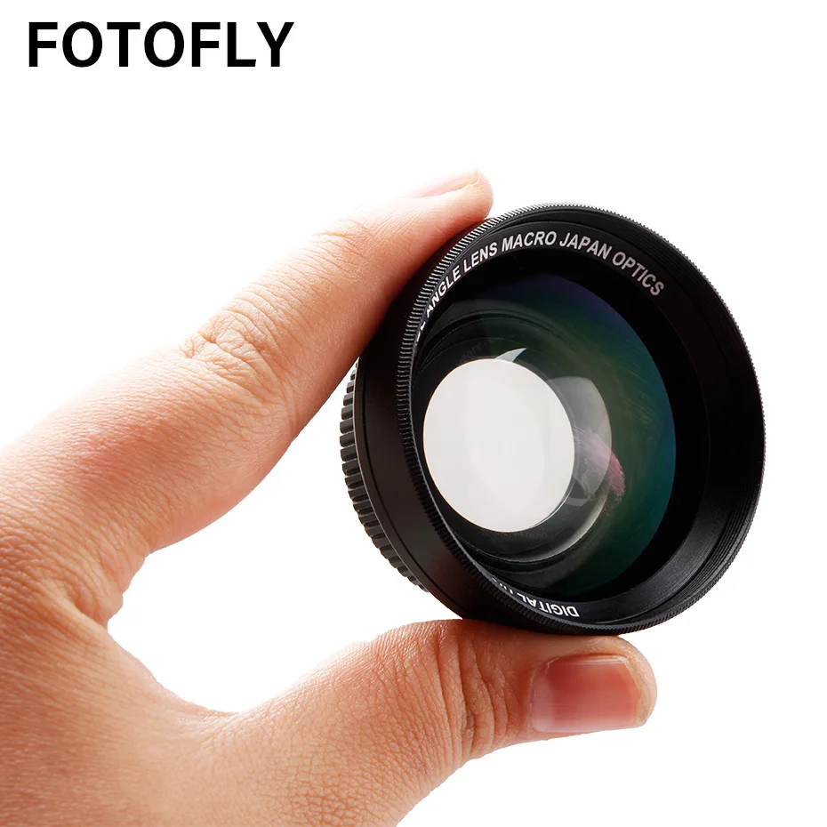 Объектив FOTOFLY 0.65X 37 мм широкоугольный объектив с макросъемкой оптическое стекло