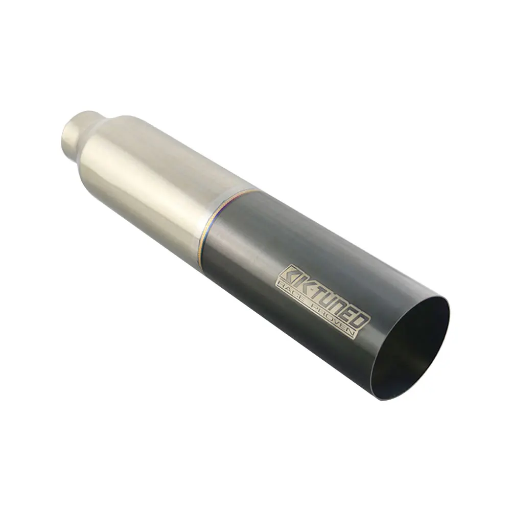 1 шт. модные 2,5 ''в 3,5''/4 ''из выхлопной трубы автомобиля KK-TUNED глушитель для авто трубы толщиной 1 мм сгоревший синий наконечник