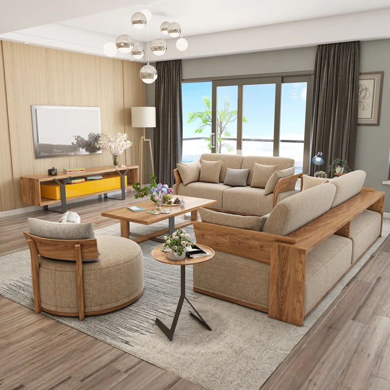 Easyliving 2019 Новый тканевый диван домашняя секция мебель для дома гостиной простой