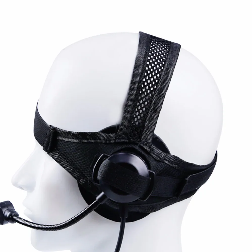 Тактический гарнитура II для наушников с микрофоном PTT Walkies рации CS Охота игровые