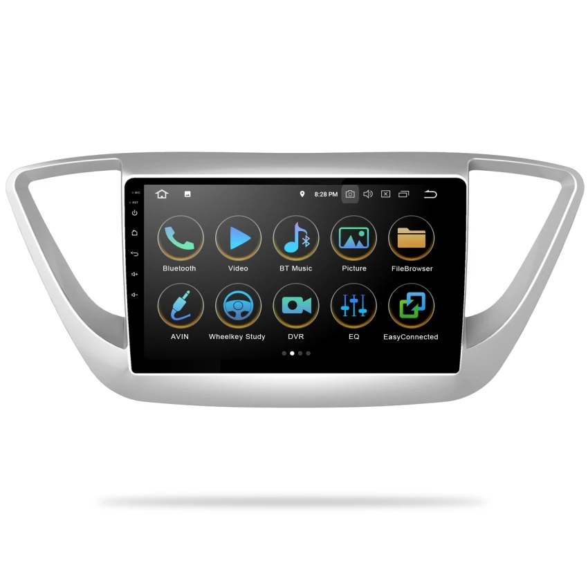 OZGQ радиосистема PX30 9 ''IPS экран Автомобильный мультимедийный Android 8 1 0 Aduio для