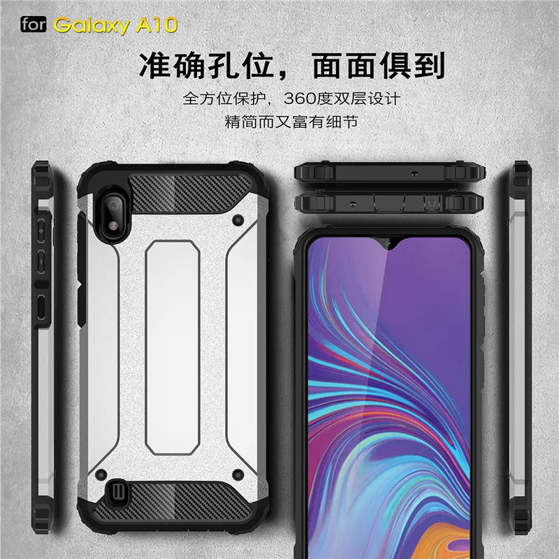 

For Samsung Galaxy A10 A51 A71 A50 A70 A30 Case Shockproof Armor Rubber Cover Hard Back Phone Case For Samsung Galaxy A10 Case