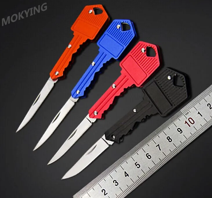 MOKYING 6 цветов переносной складной нож для ключей карманный Мини брелок кемпинга