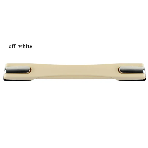 off white 22,5 см сменная ручка для чемодана, алюминиевые детали для багажа, резиновый ремень для переноски, аксессуары для тележки, универсальная телескопическая ручная - Цвет: off white